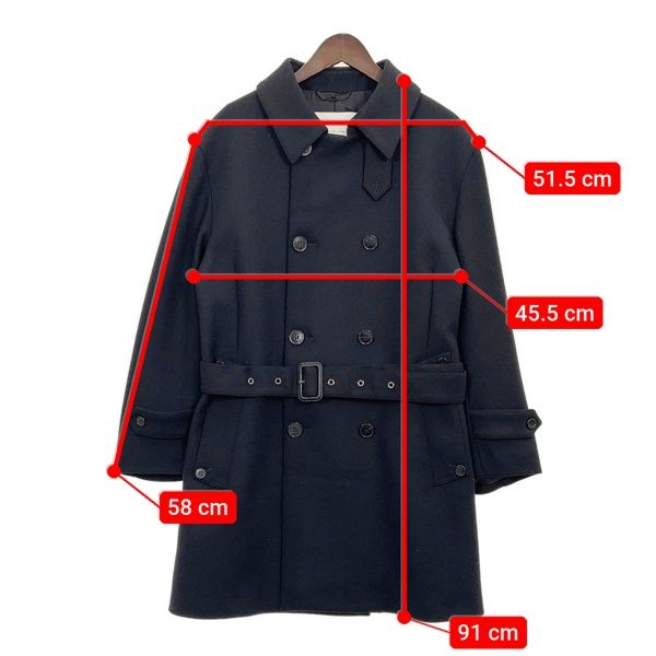MACKINTOSH マッキントッシュ ウール トレンチコート Pコート