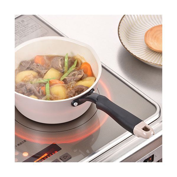 セット セラグルメ マルチパン 18 cm 煮る 茹でる 揚げる 焼く 炒めるの5役 安心 安全なセラミック塗膜加工 CCMP-18 X 5