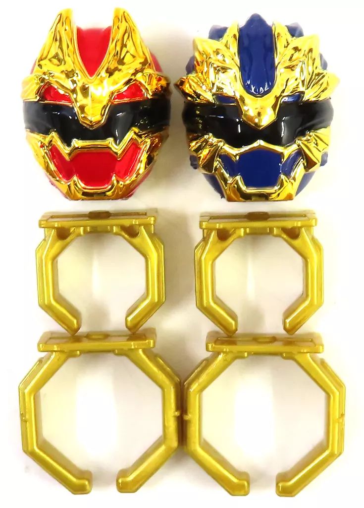 食玩 おもちゃ センタイリング ゴジュウウルフ|ゴジュウレオン メタリックver.セット ナンバーワン戦隊ゴジュウジャー スーパー戦隊チョコキャンペーン 当選品