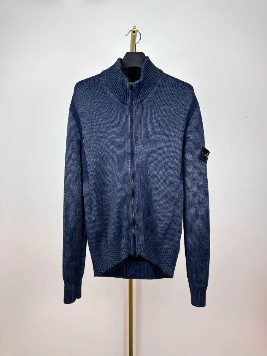 ストーンアイランド ラナウールニット ジップアップ STONE ISLAND
