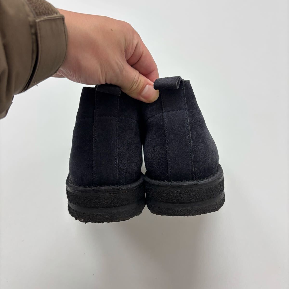 BUTTERO ブッテロ スエード チャッカ ブーツ MADE IN ITALY ネイビー 
