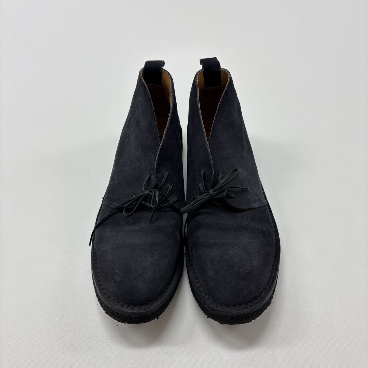 BUTTERO ブッテロ スエード チャッカ ブーツ MADE IN ITALY ネイビー 