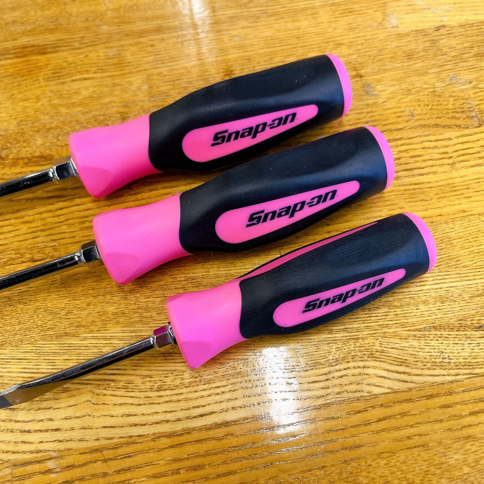 スナップオン SGD マイナスドライバー 3本セット ピンク Snap-on 6 B 4 2 5|16 1|4 7|32 マイナスドライバー ドライバー