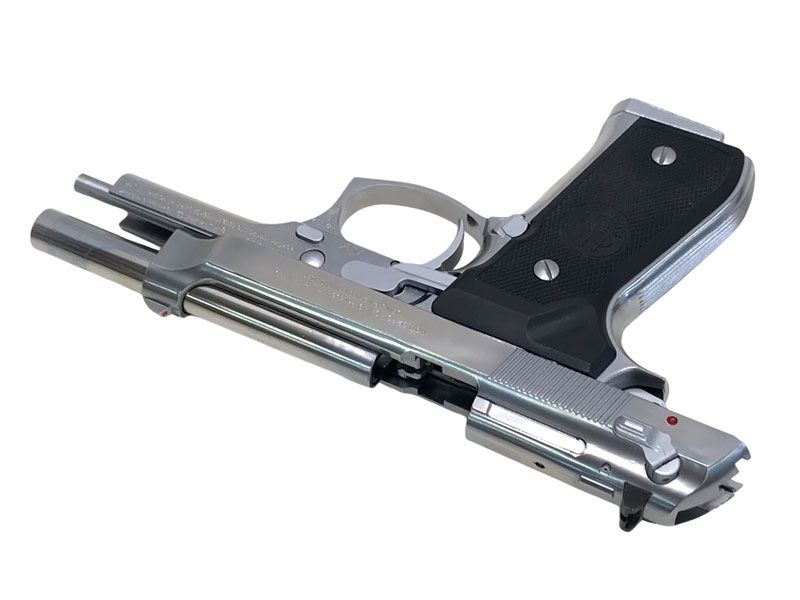 WA ベレッタM92FS HW パーフェクトバージョン WA] ベレッタ M92FS パーフェクトバージョン INOX ガスブローバック