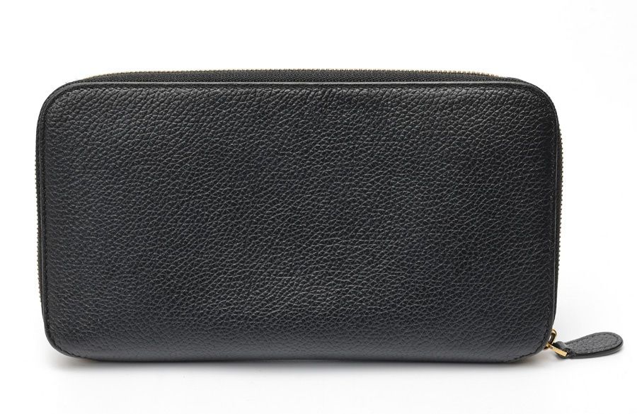 バレンシアガ バレンシアガ / BALENCIAGA　ラウンド ファスナー / ジップ ウォレット　594290　カタオシレザー　ブラック 【中古】 商品番号 K-159802 BALENCIAGA ラウンドファスナー 長財布 カーフ