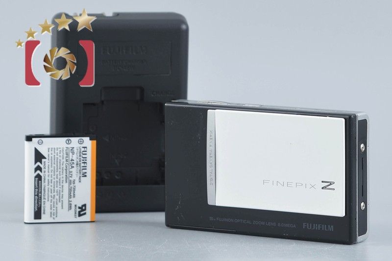 中古】FUJIFILM 富士フイルム FINEPIX Z100fd ホワイト＆ブラック