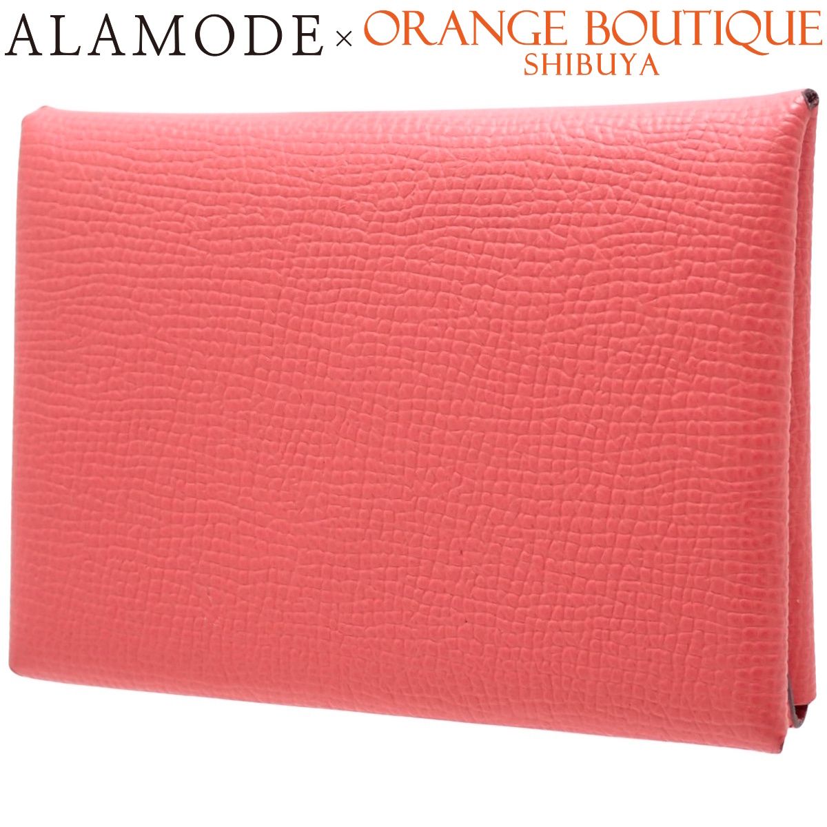 HERMES(エルメス) カルヴィデュオ ローズアザレ ピンク ヴォーエプソン