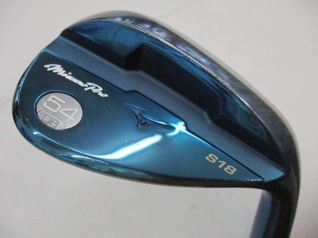 ミズノ Mizuno Pro S18 ブルーIP 54度 モ－ダス115 WEDGEフレックス