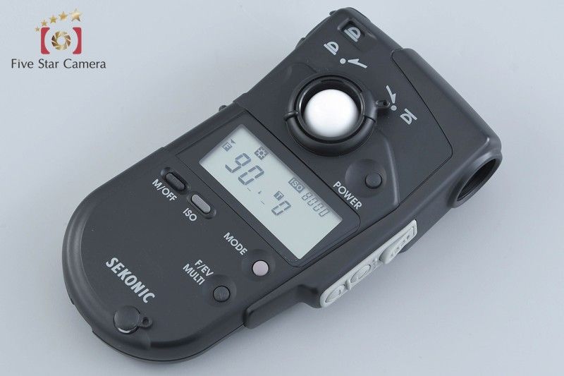 ★未使用★SEKONIC セコニック マルチマスター L-408 露出計 楽天市場】SEKONIC セコニック マルチマスター L-408 露出計 カメラ