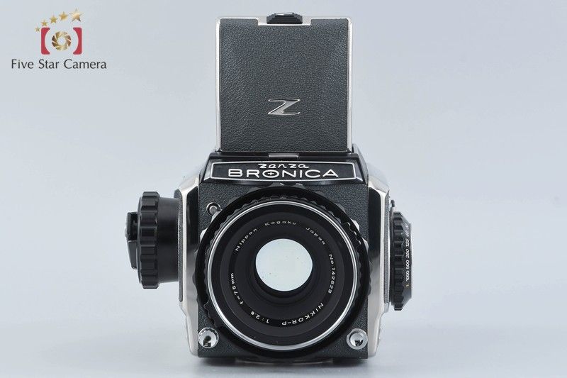 中古】ZENZA BRONICA ゼンザブロニカ S2 後期 シルバー + Nikon NIKKOR