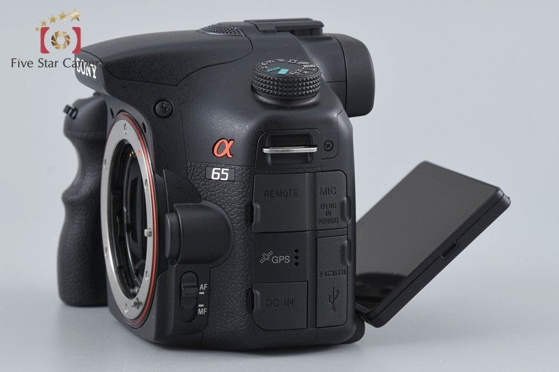中古】SONY ソニー α65 SLT-A65V デジタル一眼レフカメラ シャッター