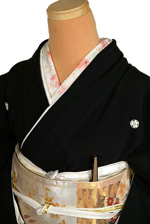 黒留袖 中古 送料無料 最高峰 新品同様 十日町友禅作家 岡村蒼風 暈し