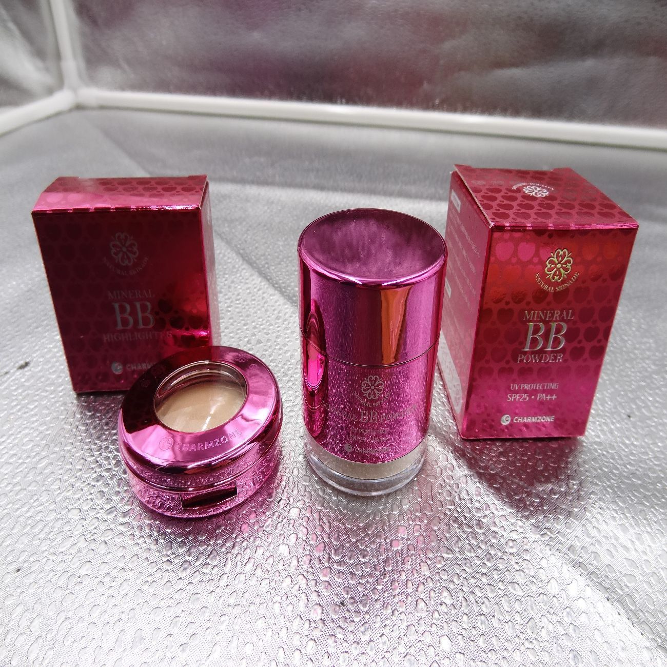 チャームゾーンミネラルBBパウダーセット チャームゾーン 未使用コスメ 4点セット エードミネラル BB パウダー