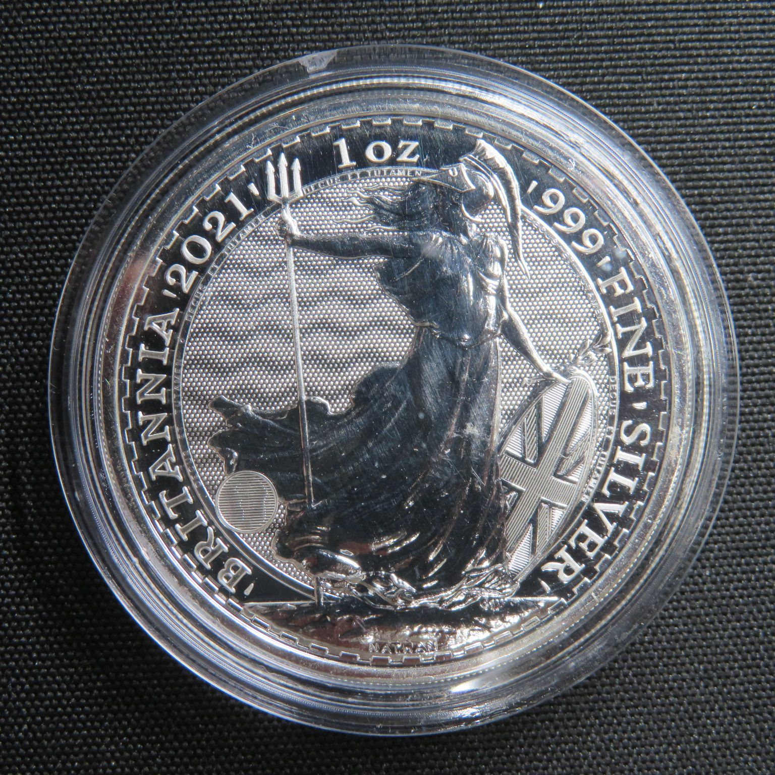 8355-3□イギリス□ブリタニア銀貨□1オンス(1oz)□2021年□999