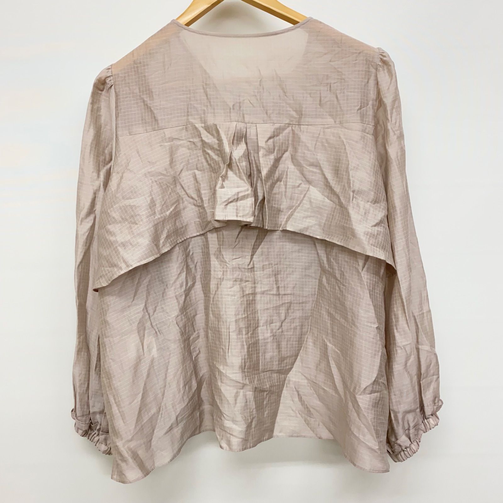 m5106 ローズティアラ RoseTiara シアーブルゾン - メルカリ