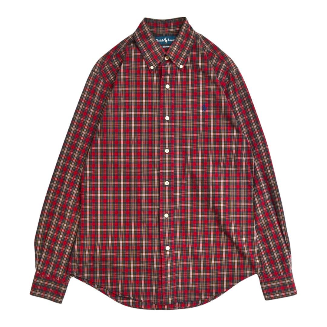 Ralph Laurenラルフローレンコットン製タータンチェック柄カスタム