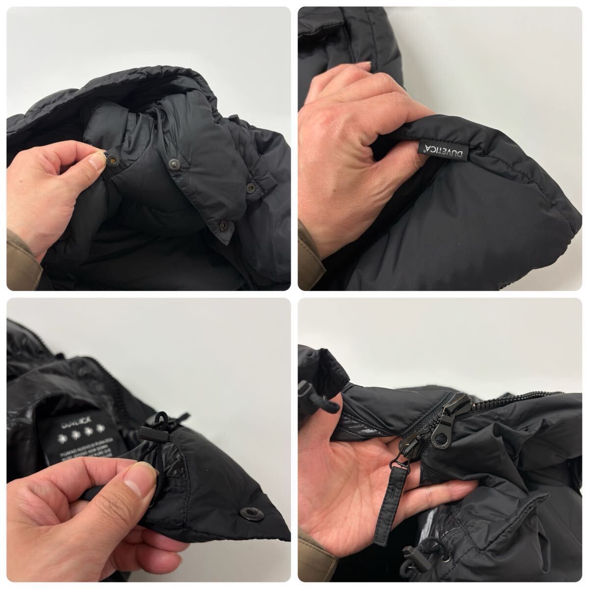 DUVETICA デュベティカ NEKKARDUE ダウン ジャケット BLACK ブラック