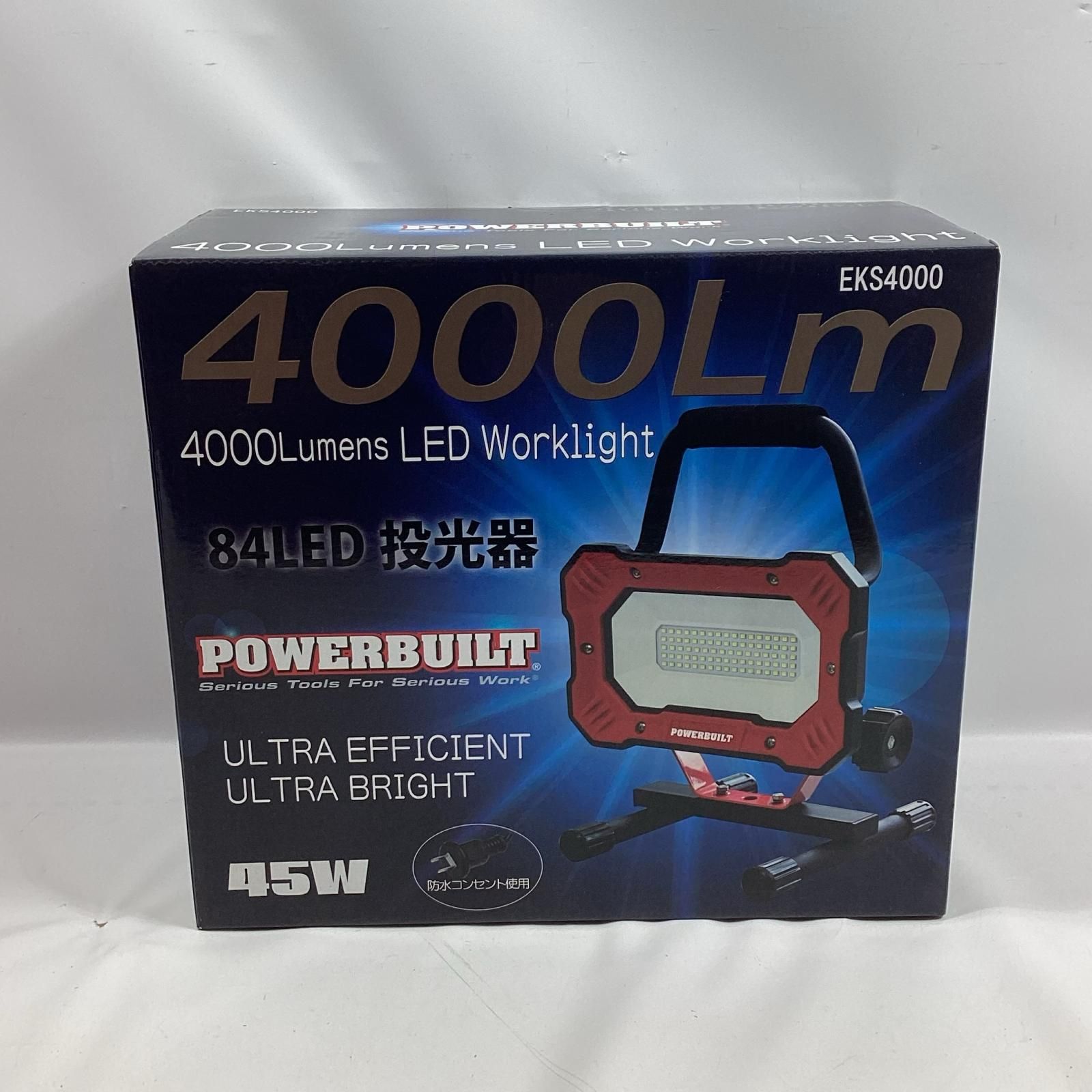 アイガーツール パワービルド 84 LED 投光器 EKS 4000
