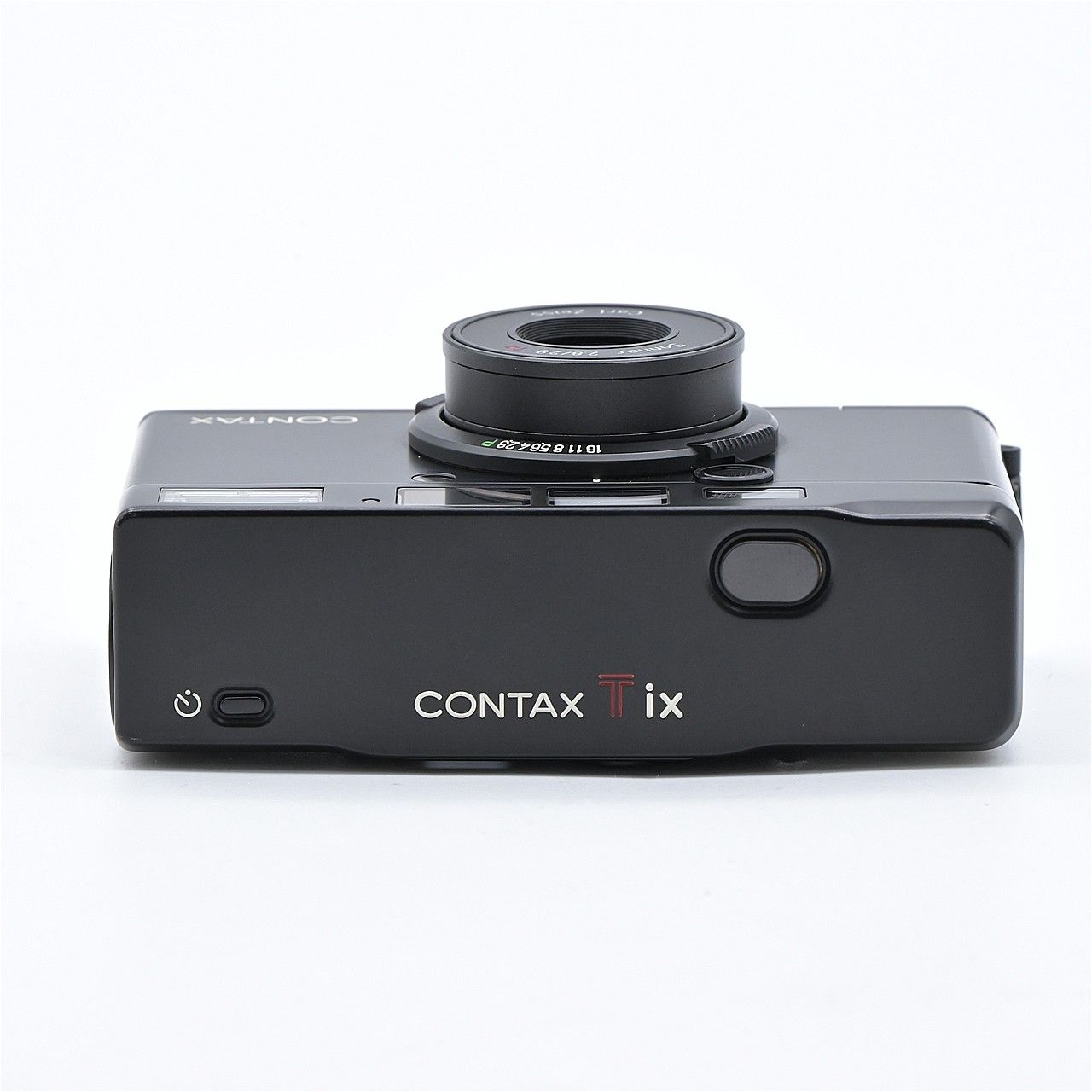 中古】CONTAX コンタックス Tix ブラック コンパクトフィルムカメラ 元