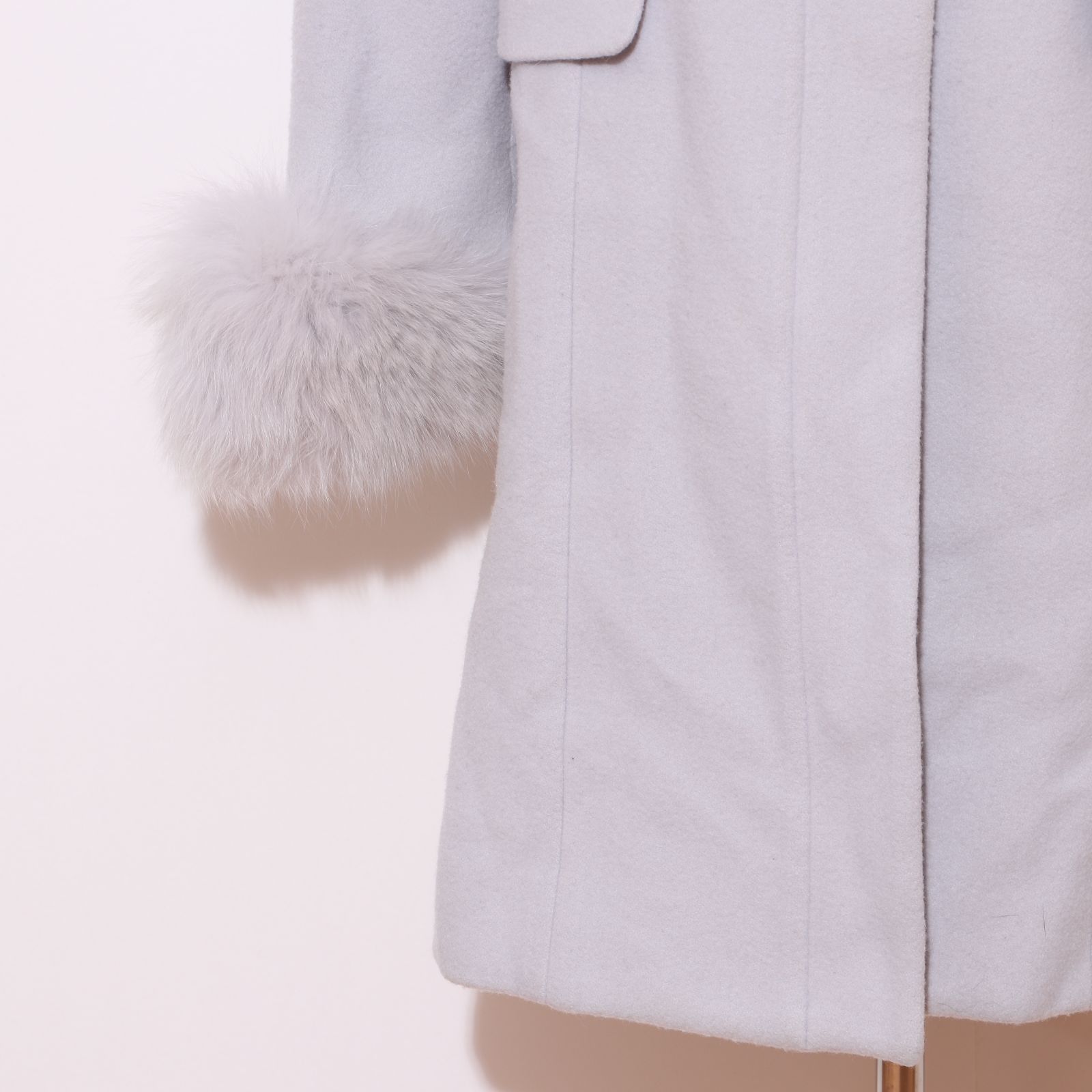 ☆美品☆ Noëla ノエラ フォックスファーコート Mサイズ フード付き