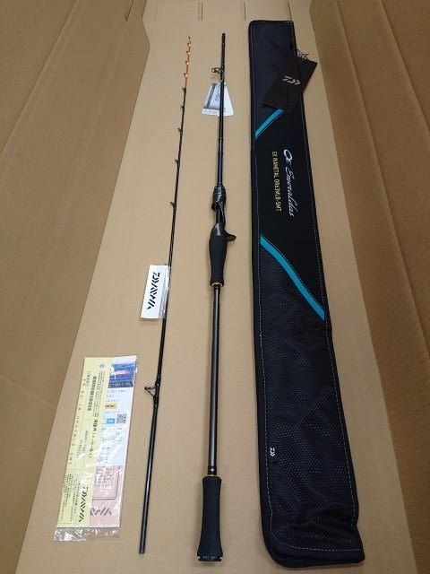 未使用品】 ダイワ エメラルダス EX イカメタル OR63MLB-SMT ロッド