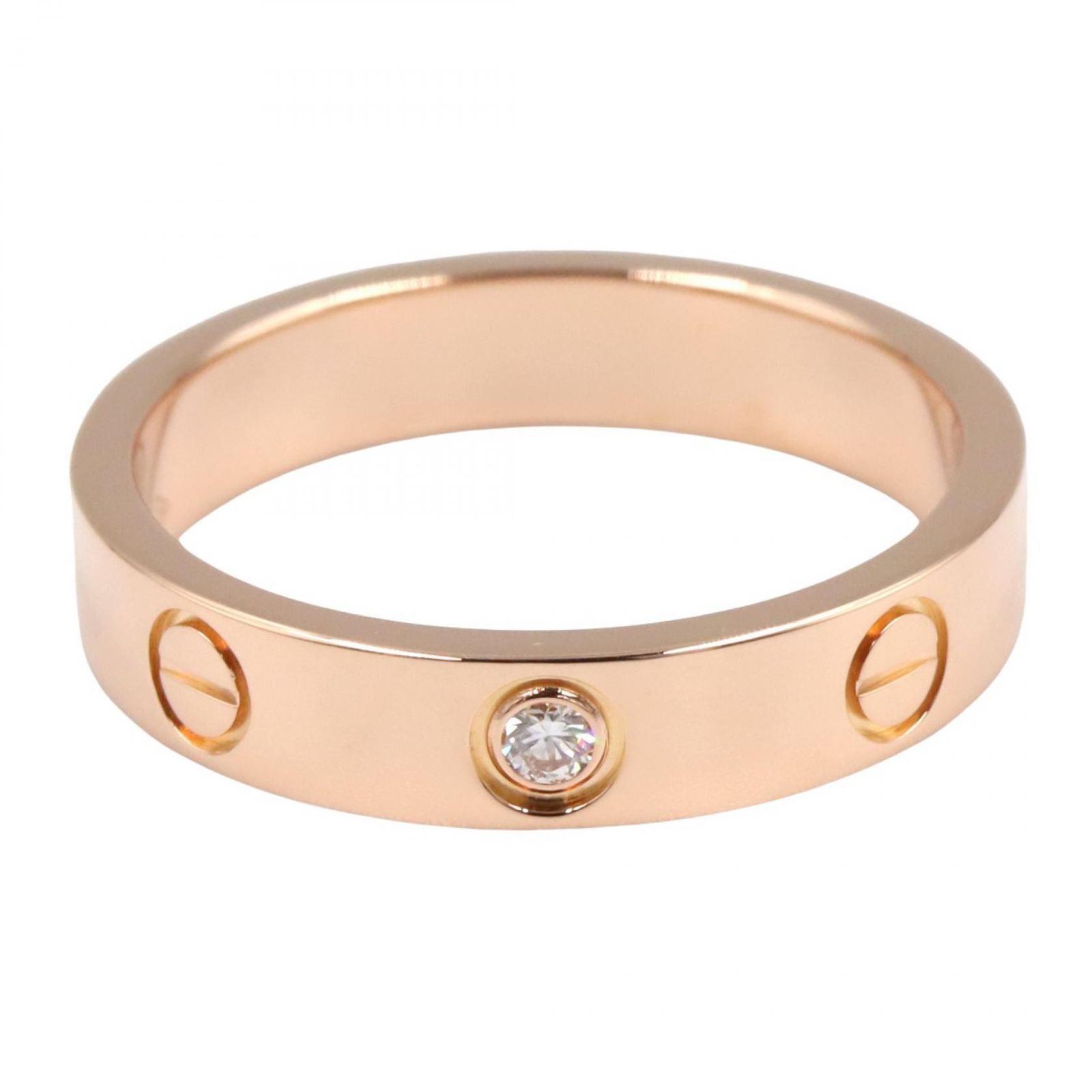 カルティエ CARTIER リング・指輪 ミニラブリング 1PD B4050700 K18PG