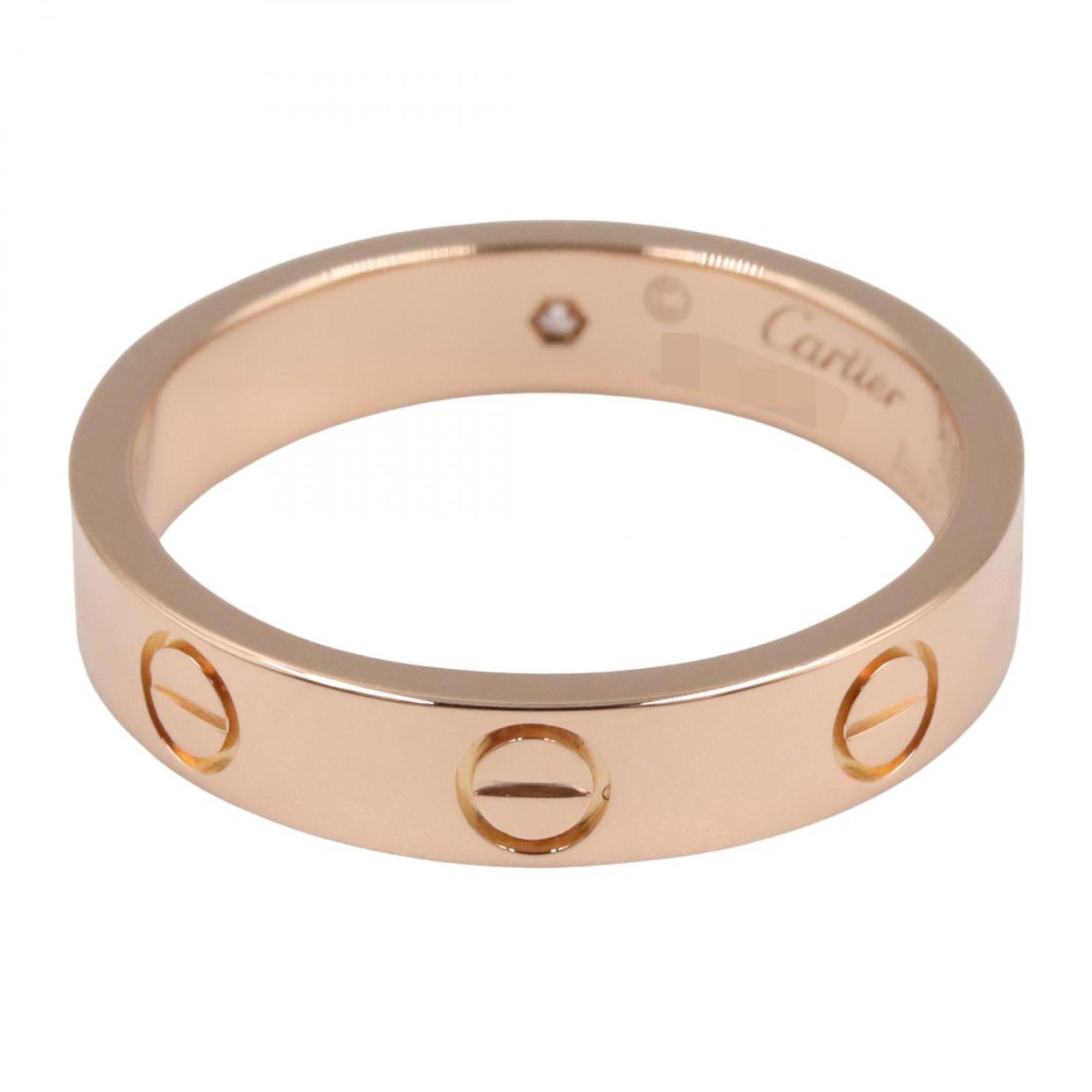 カルティエ CARTIER リング・指輪 ミニラブリング 1PD B4050700 K18PG