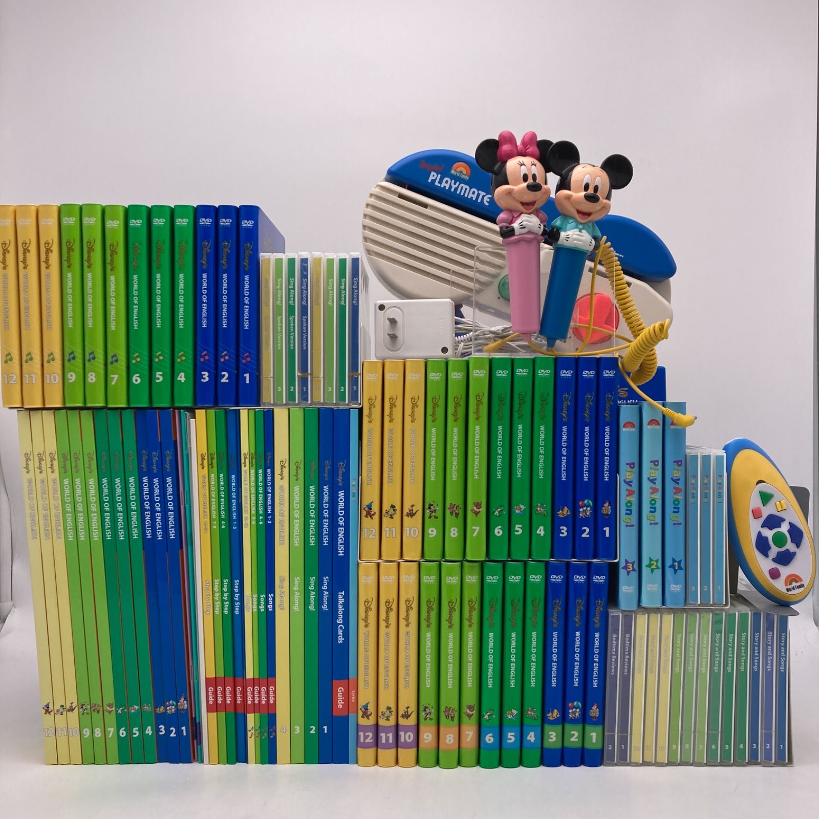 2016年 DWE フルセット ミッキーパッケージ ディズニー英語システム