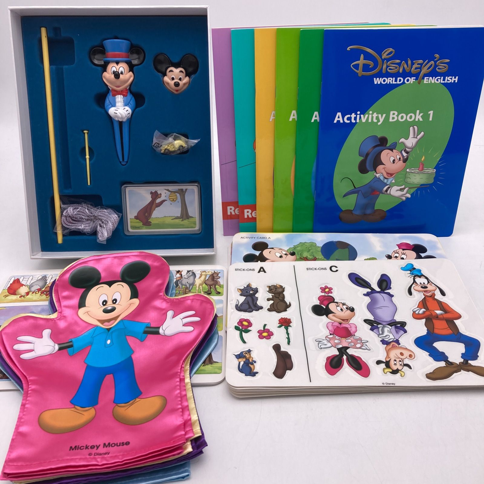 【お値下げ】DWE【ミッキーパッケージ・プレイアロング含】　WFC 2016年 DWE フルセット ミッキーパッケージ ディズニー英語システム