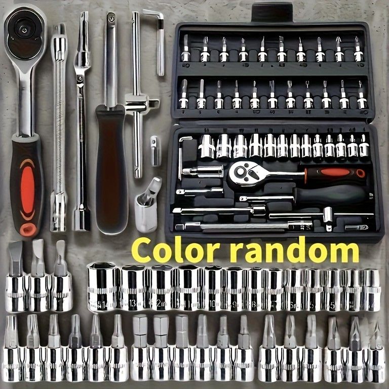 車/家庭/ガレージ対応】メカニカルスリーブセット 216/46ピース 1/2 1