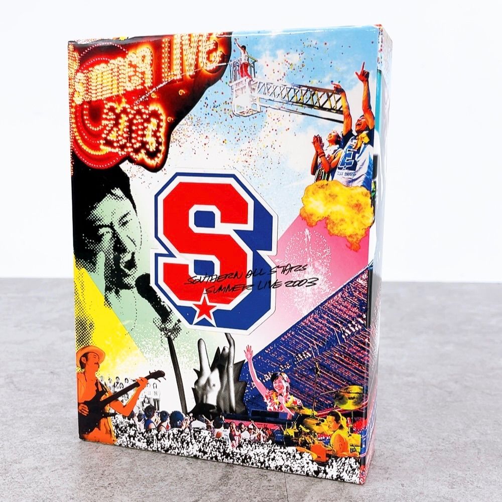 サザンオールスターズ　サマーラプ2003 4枚組 D V D サザンオールスターズ SUMMER LIVE 2003 DVD4枚組 - メルカリ