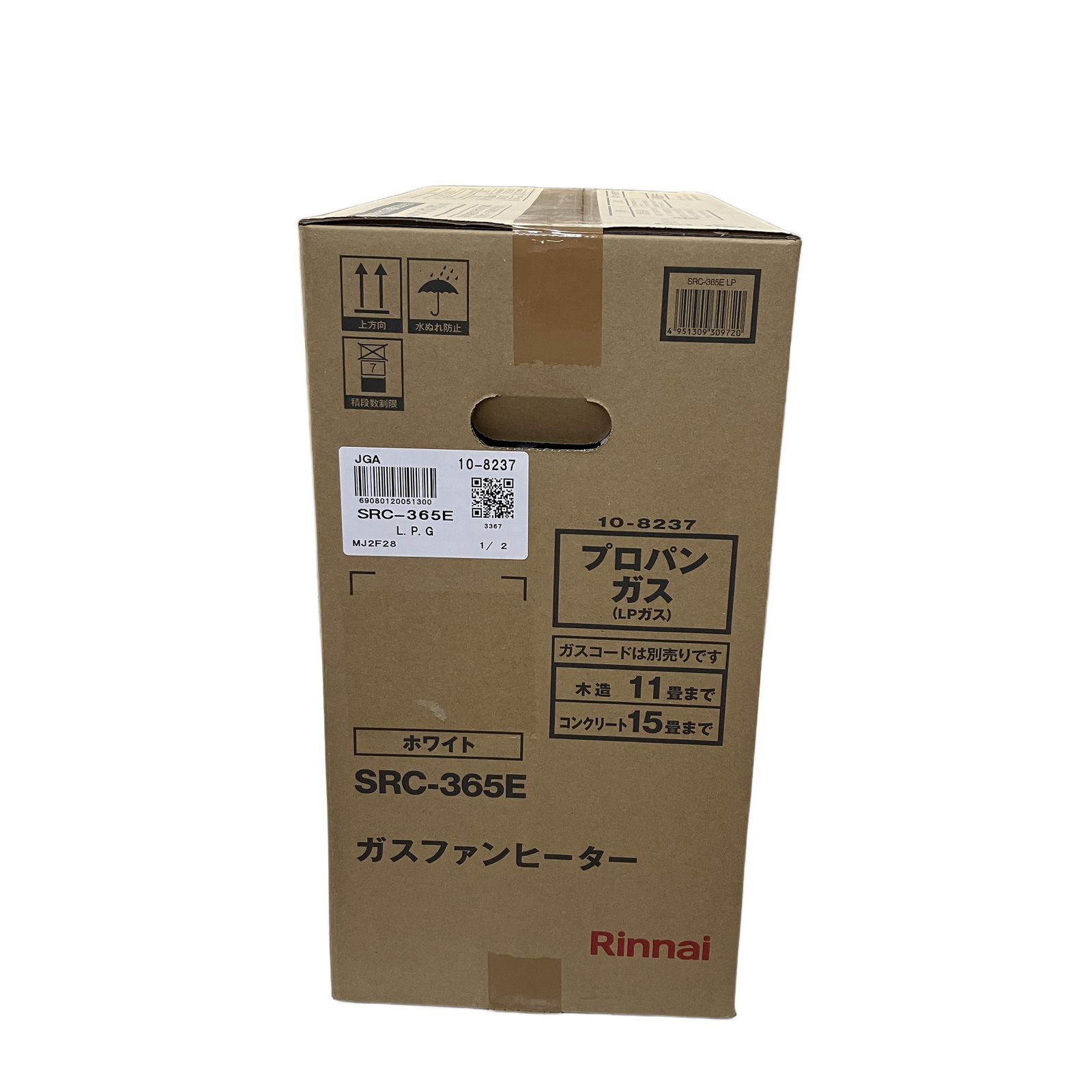 Rinnai リンナイ SRC-365E ガスファンヒーター プロパンガス LP