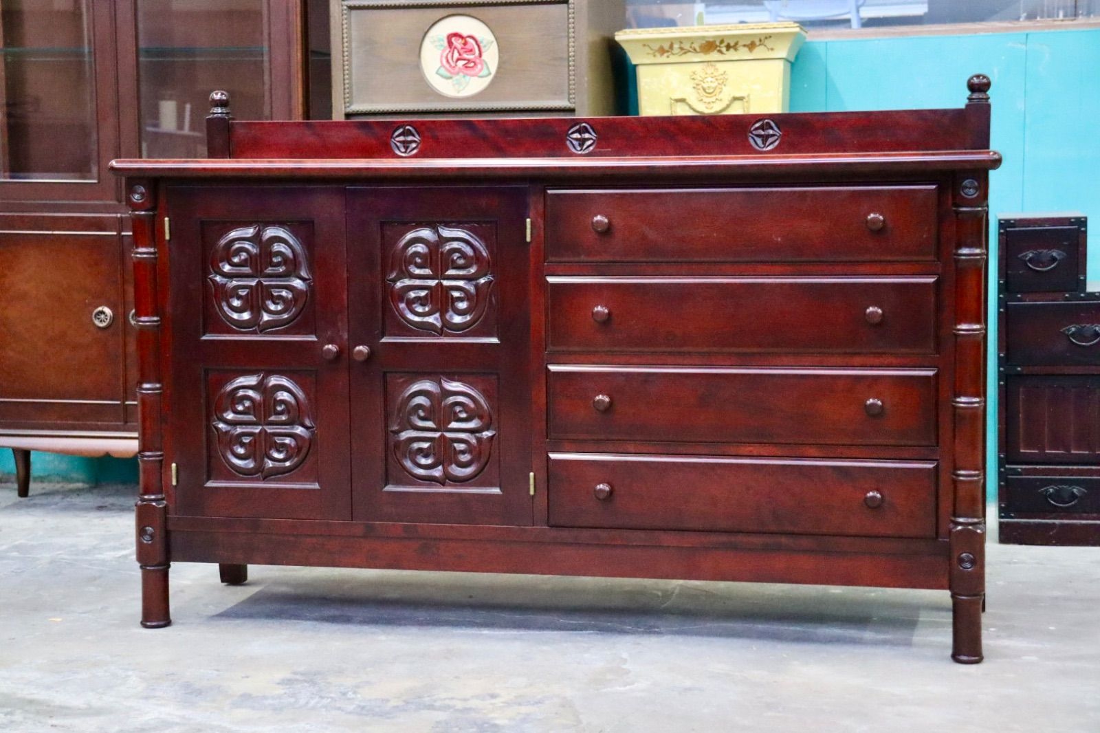 GMIK810A○モリシゲ / MORISHIGE サイドボード リビングボード 飾り棚