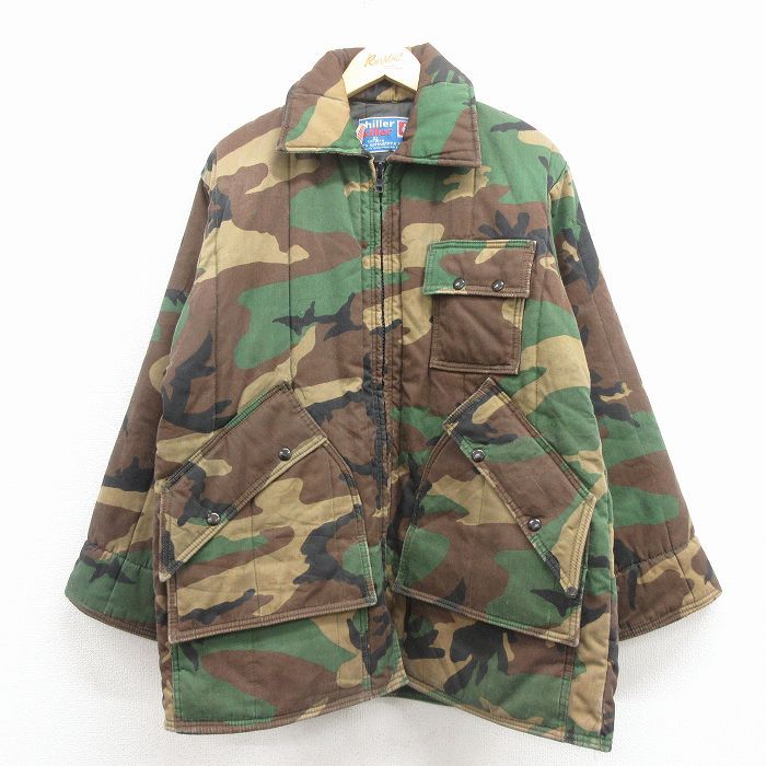 L/古着 SAFTBAK 長袖 ハンティング ジャケット メンズ 90年代 90s