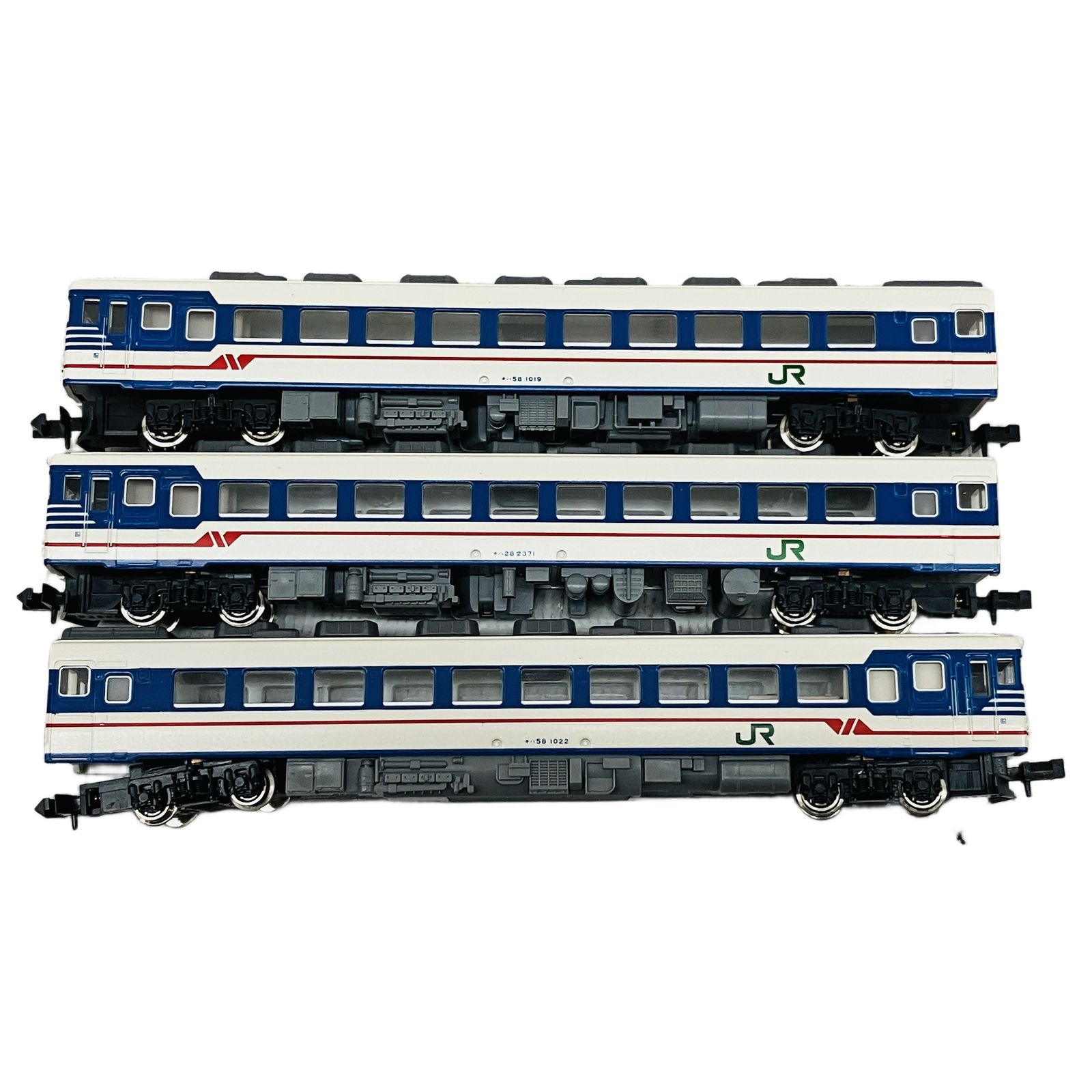 KATO 10-357 キハ58系 急行形 気動車 新潟色 鉄道模型 Nゲージ 中古