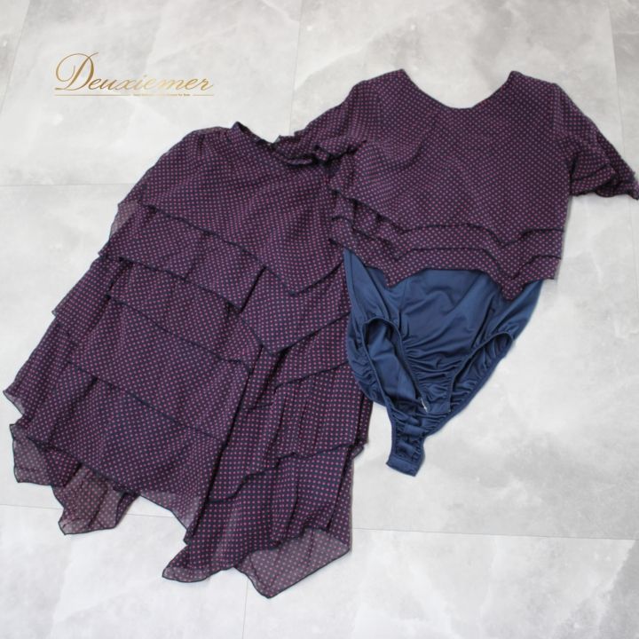 社交ダンス 衣装 スタンダード 上下セット ツーピース レッスンウェア