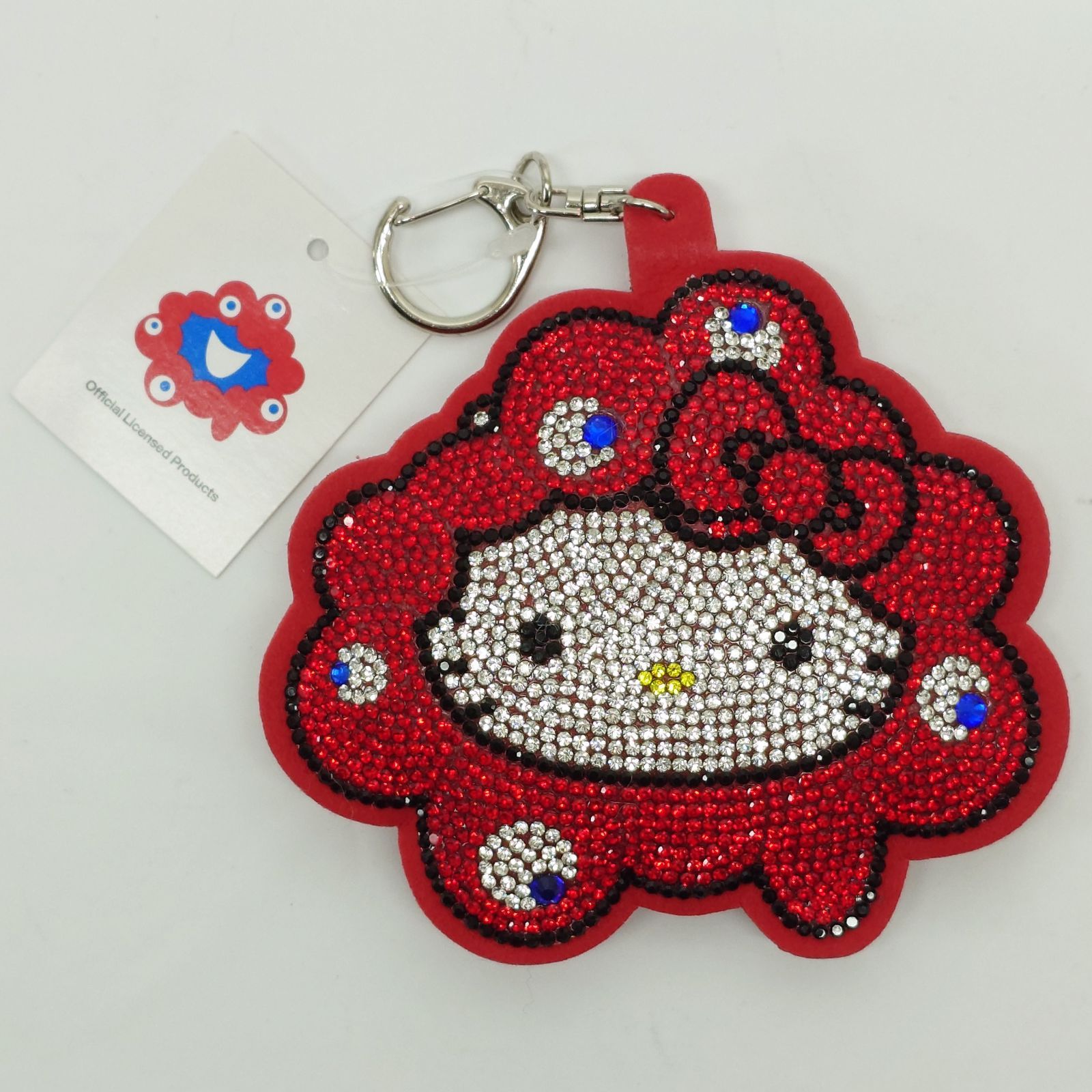 EXPO2025 関西万博 ミャクミャク サンリオ キラキラレザーキーホルダー