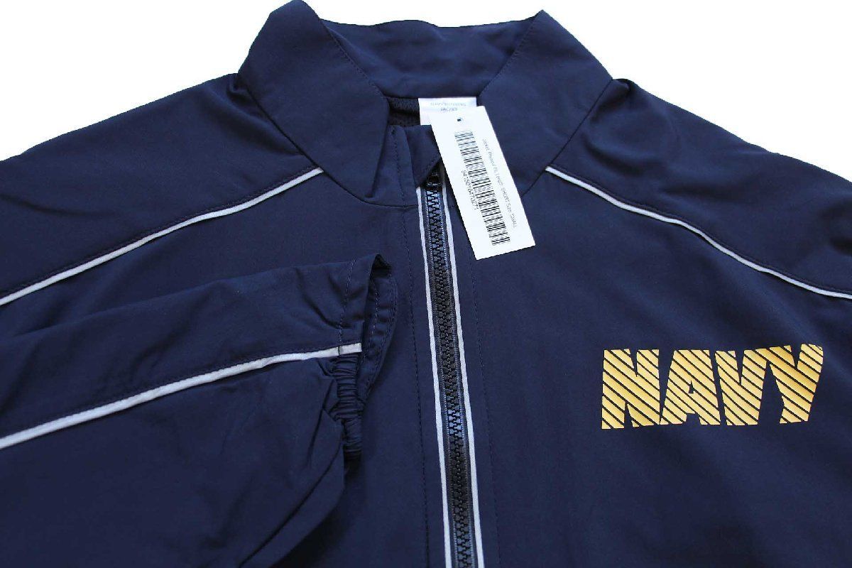 デッドストック☆16 USA製 米軍 U.S.NAVY RUNNING JACKET トレーニング