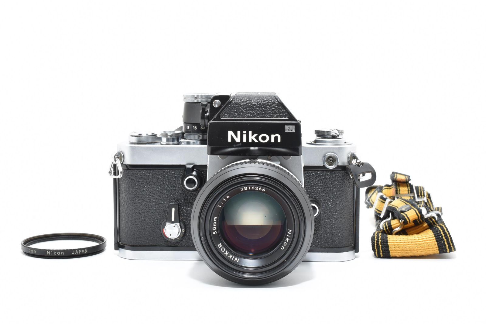 フィルムカメラ Nikon F2 A / Ai NIKKOR 50mm f1.4 ☆メカニカルニコンの銘機☆ニコン Nikon F2 フォトミック シルバー 非