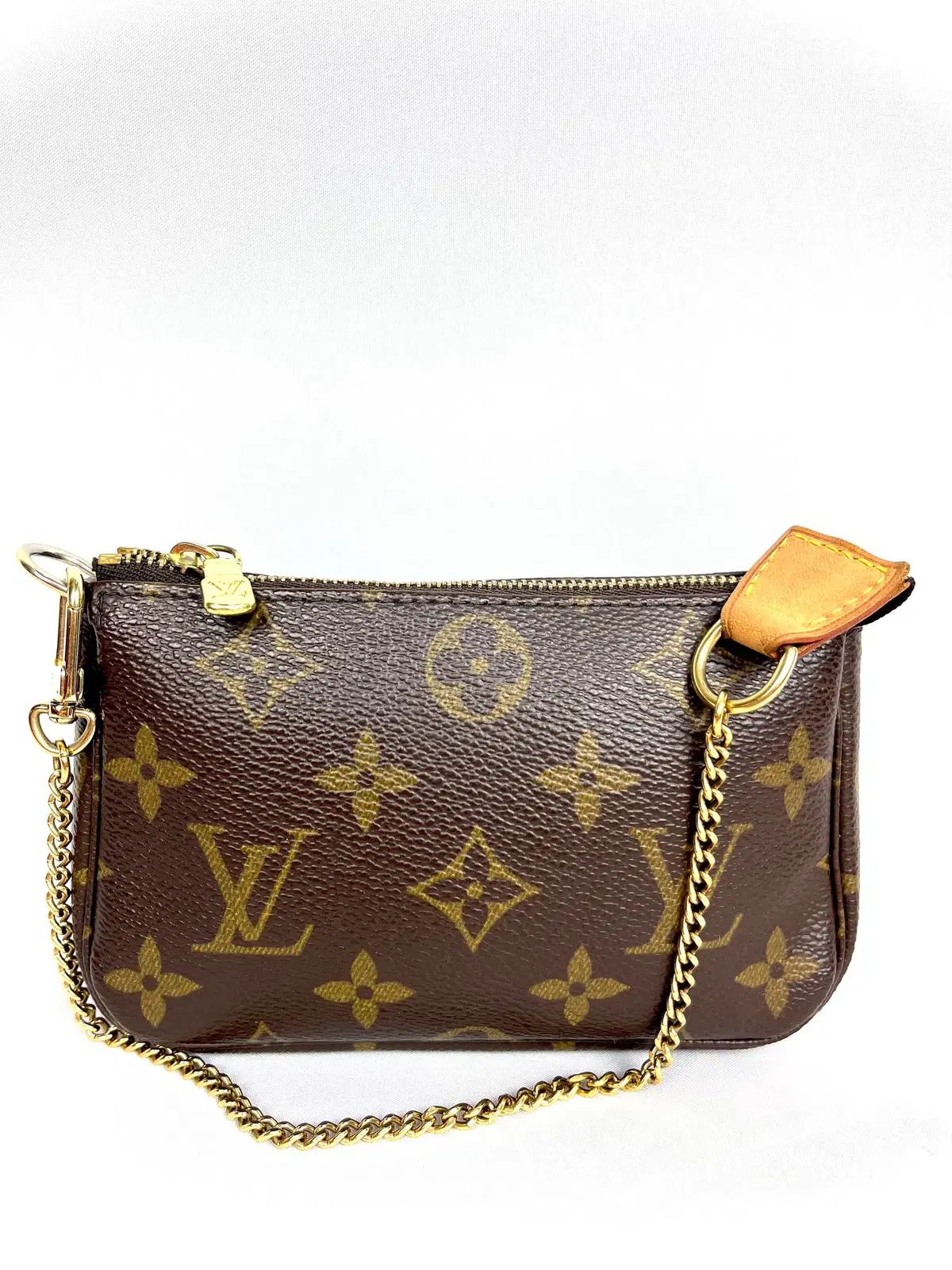 ルイヴィトン(ゴールド) モノグラム ミニ ポシェット ポーチ - メルカリ