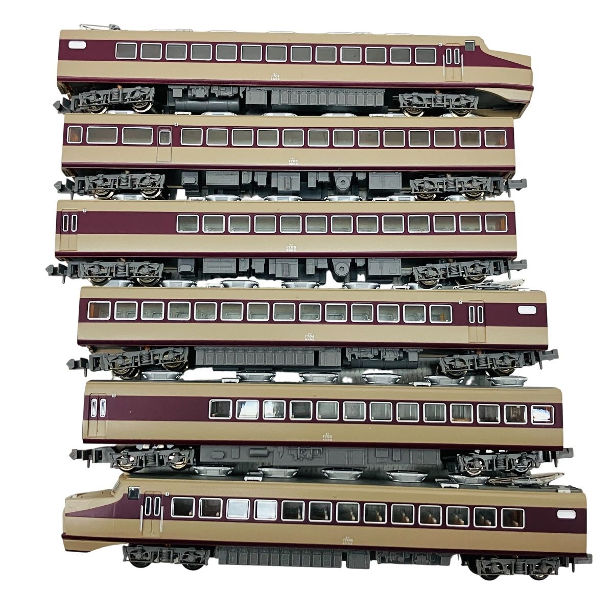 マイクロエース A-0870 東武DRC 1700系 特急けごん 6両セット 鉄道模型