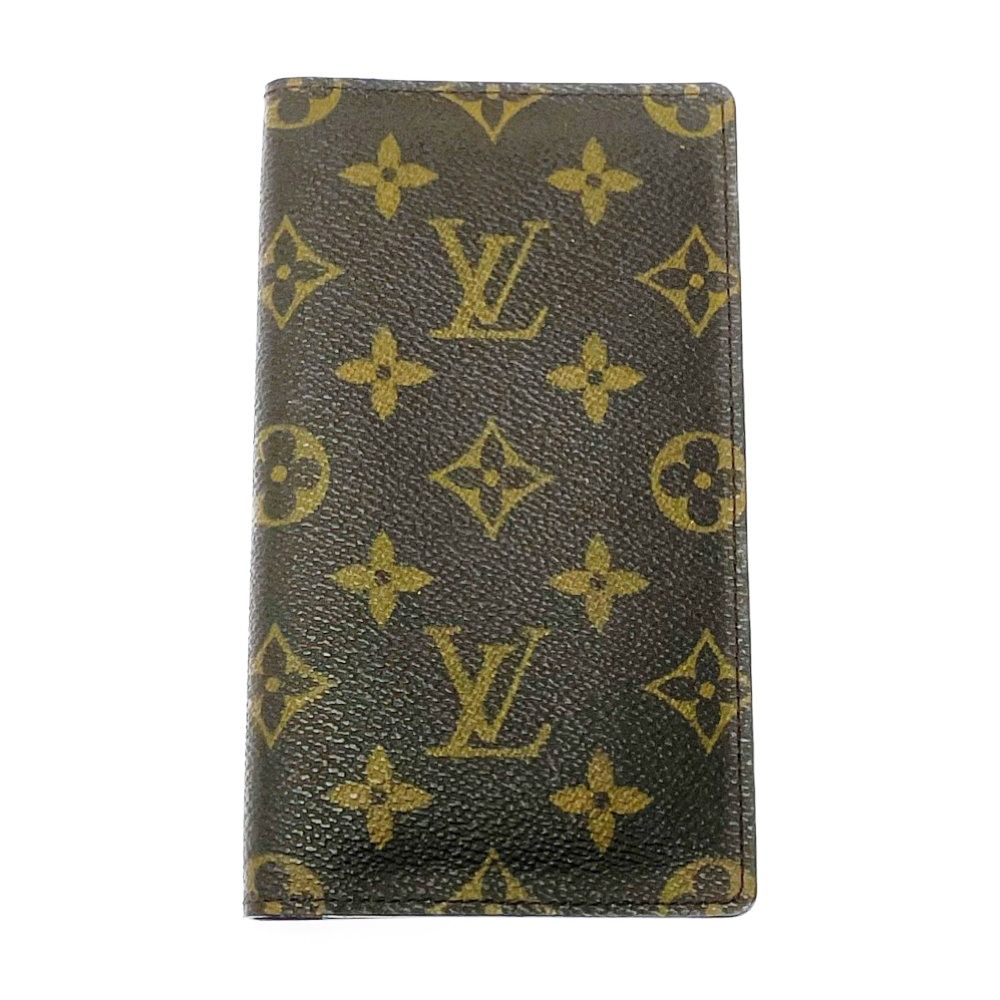LOUIS VUITTON ルイ ヴィトン R 20503 モノグラム PVC アジェンダポッシュ 手帳カバー ブラウン 530783
