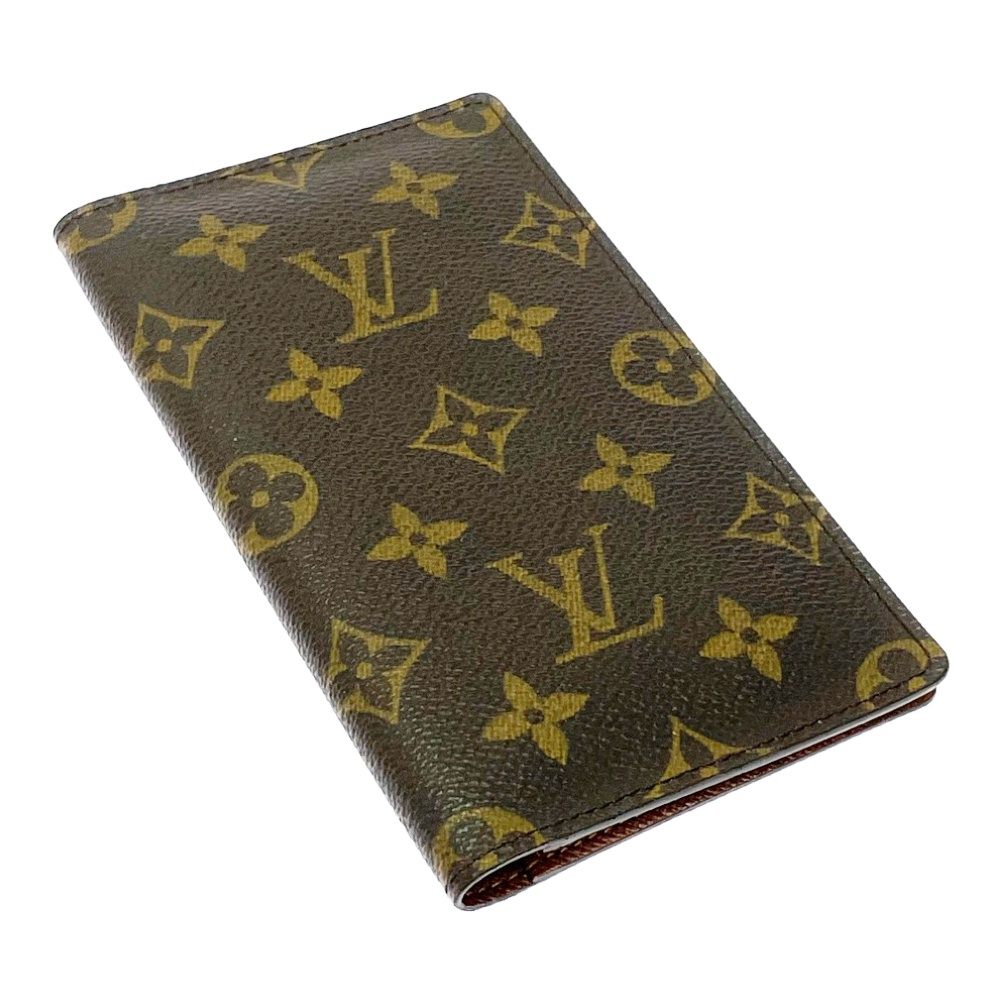 LOUIS VUITTON ルイ ヴィトン R 20503 モノグラム PVC アジェンダポッシュ 手帳カバー ブラウン 530783