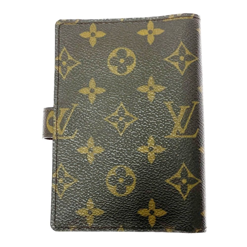 LOUIS VUITTON ルイ ヴィトン モノグラム PVC アジェンダPM 手帳カバー ブラウン 531665 その他 キッチン 日用品 その他