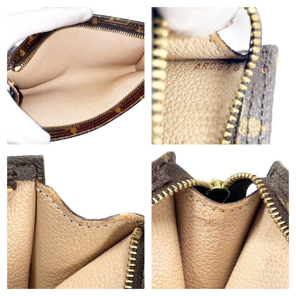 ジャンクルイヴィトン LOUIS VUITTON モノグラム ポシェット △△LOUIS