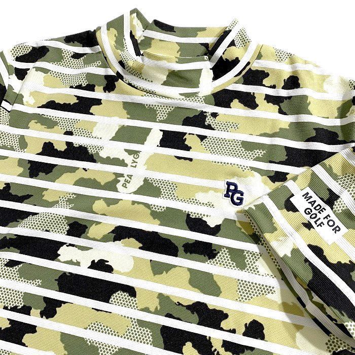 PEARLY GATES パーリーゲイツ ゴルフ 日本製 総ベアカノコ カモ柄