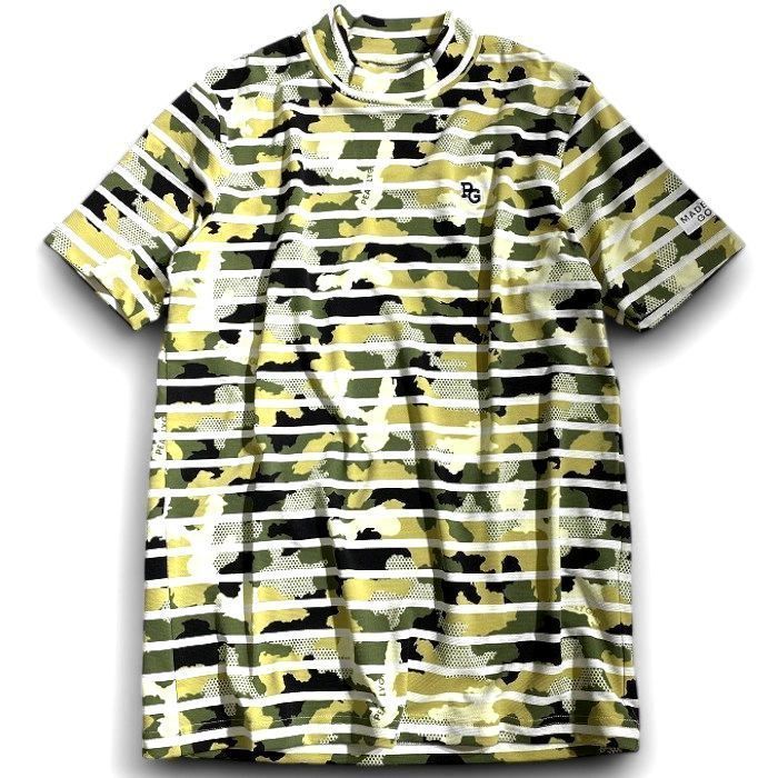 PEARLY GATES パーリーゲイツ ゴルフ 日本製 総ベアカノコ カモ柄