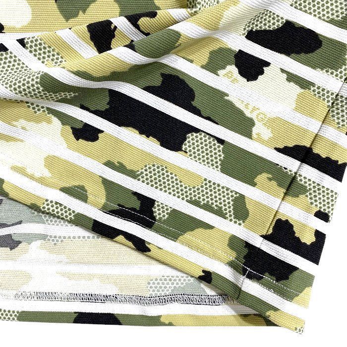 PEARLY GATES パーリーゲイツ ゴルフ 日本製 総ベアカノコ カモ柄