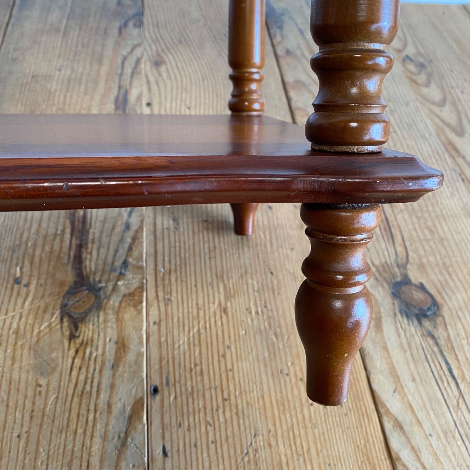 ヴィンテージ 飾り棚 無垢材 モダン ミッドセンチュリー レトロ y5522