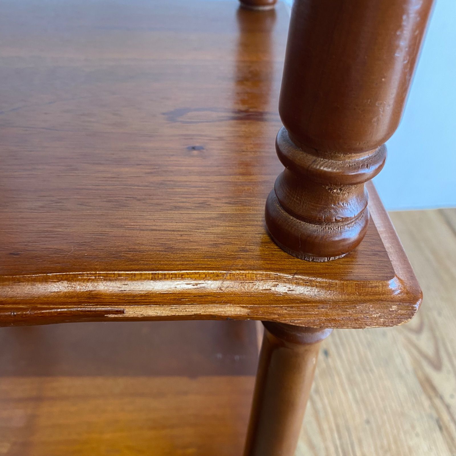 ❣️メルカリ市価格❣️【vintage】昭和レトロ 飾り棚 ミッドセンチュリー ヴィンテージ 飾り棚 無垢材 モダン ミッドセンチュリー レトロ y5522